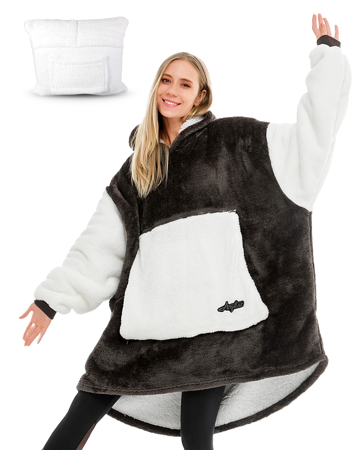 Argstar Oversized Blanket Hoodie Women Men