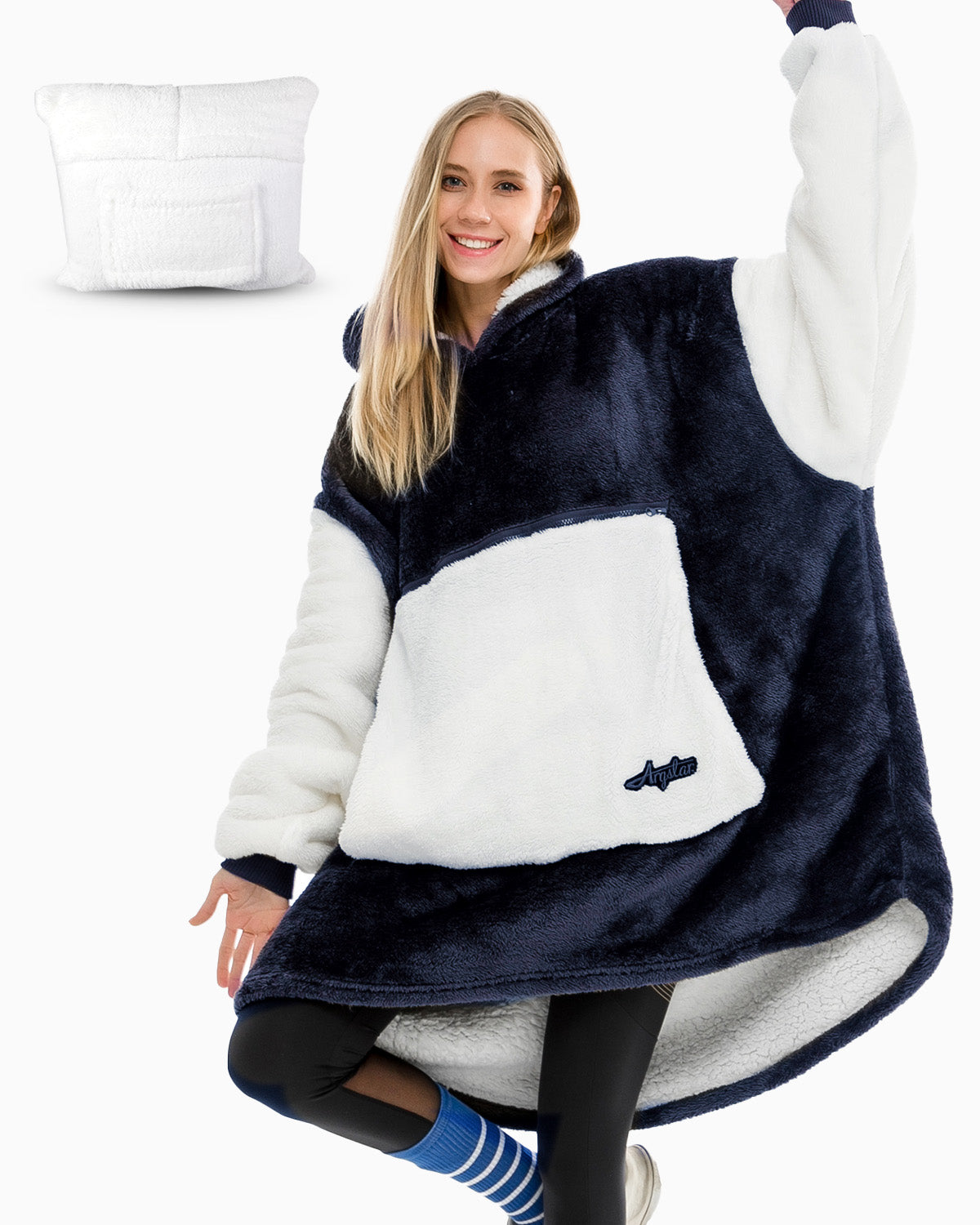 Argstar Oversized Blanket Hoodie Women Men