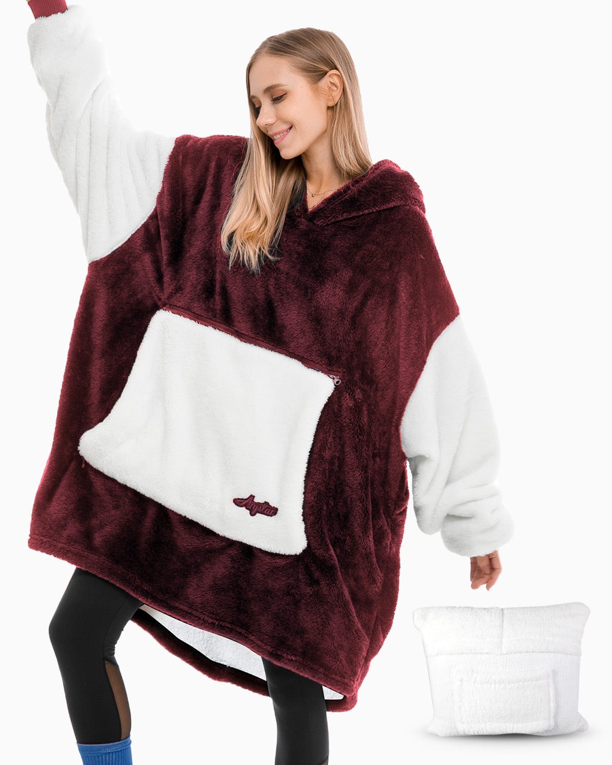 Argstar Oversized Blanket Hoodie Women Men