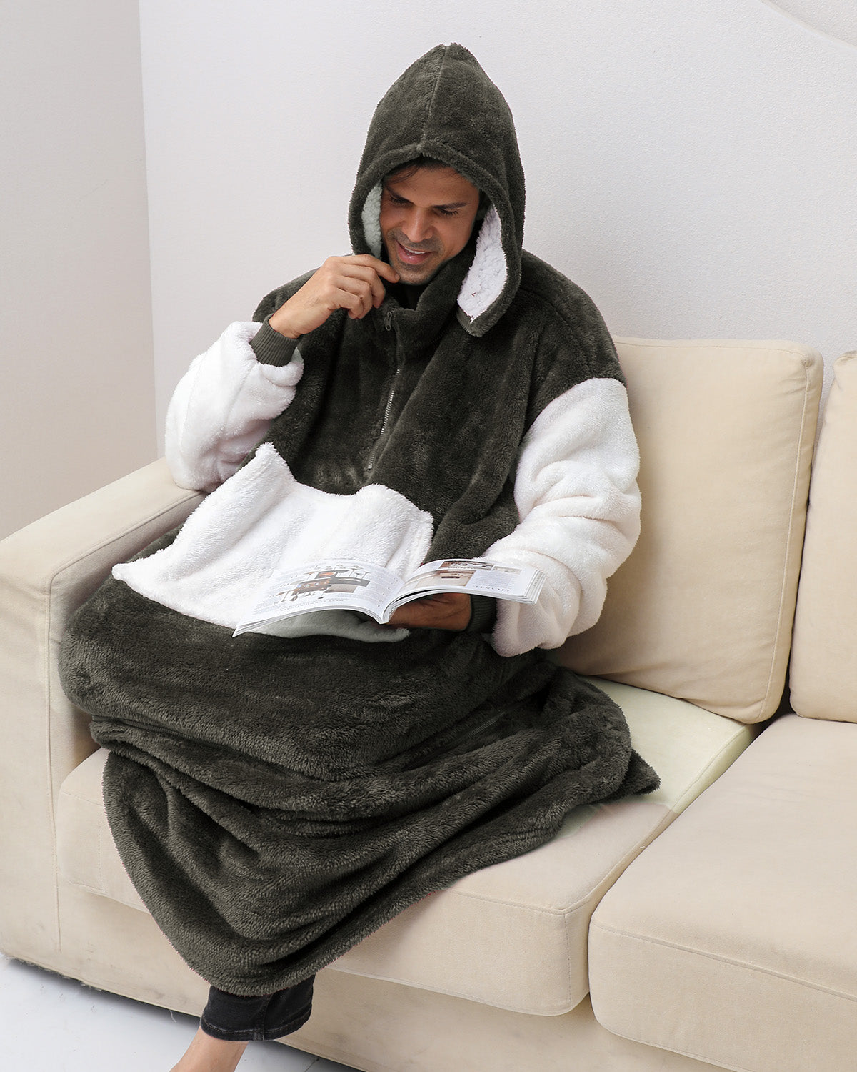 Argstar Oversized Blanket Hoodie Women Men