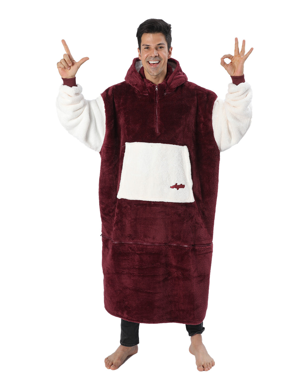 Argstar Oversized Blanket Hoodie Women Men