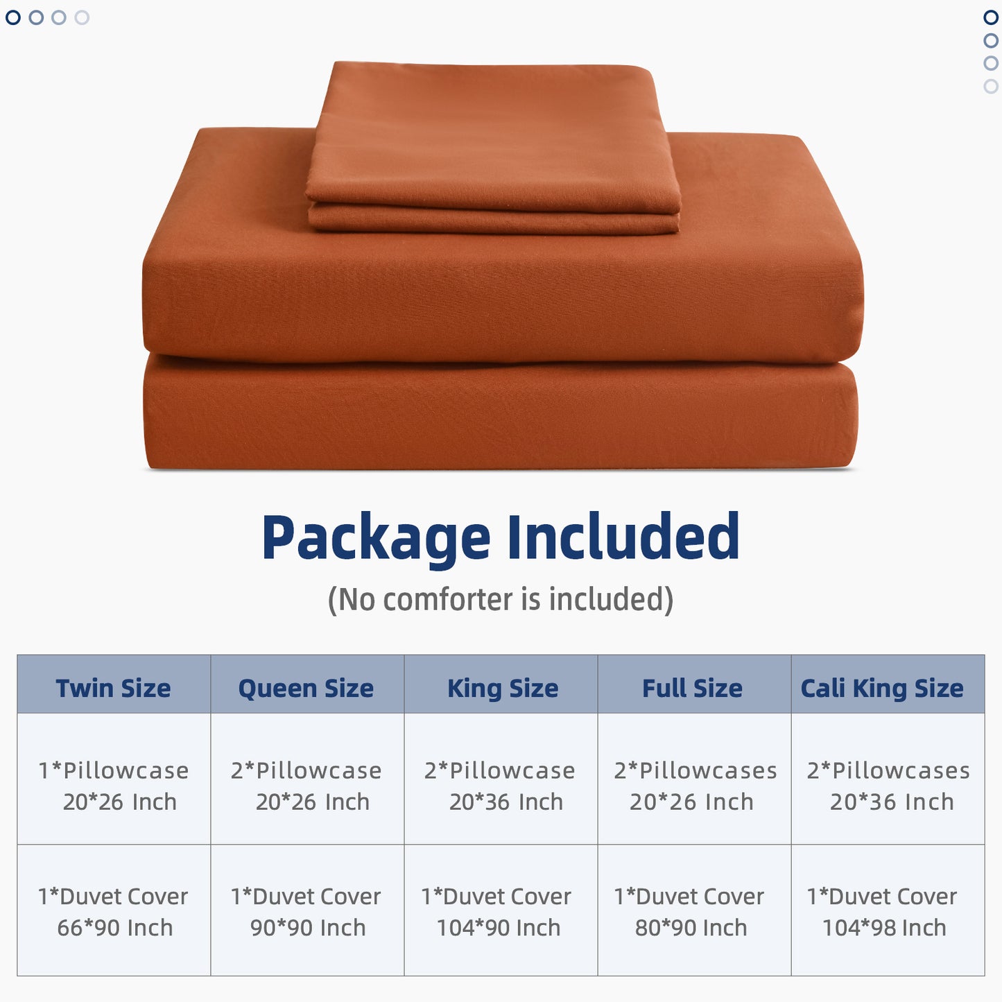 Argstar Bowknot Closure Duvet Cover Set Caramel Color