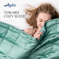 Argstar Cooling Bamboo Weighted Blanket Green